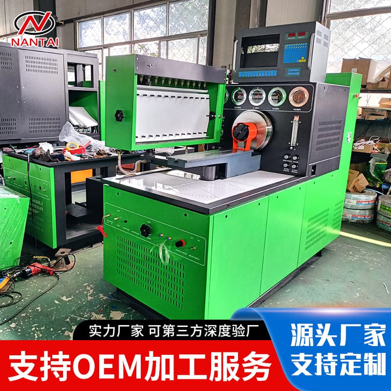 Manufacturer produces export-quality NT3000 fuel injection pump test bench, Euro II test bench, mechanical pump test bench.