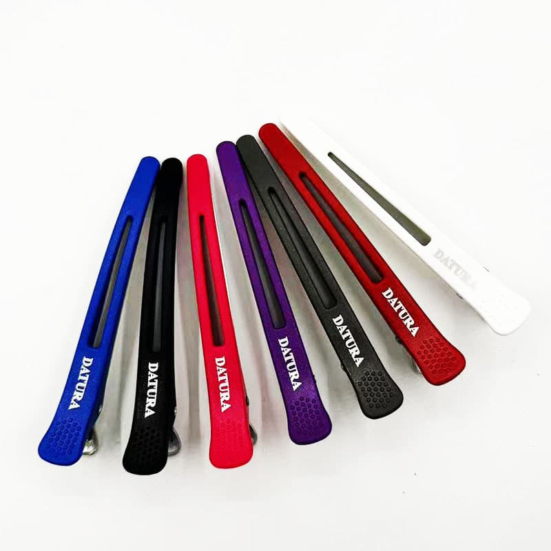 Seamless Hairdressing Clip One-Line Haircutting Sectioning Fringe Duckbill Long-Nosed Positioning Clip Hairdressing Clamp