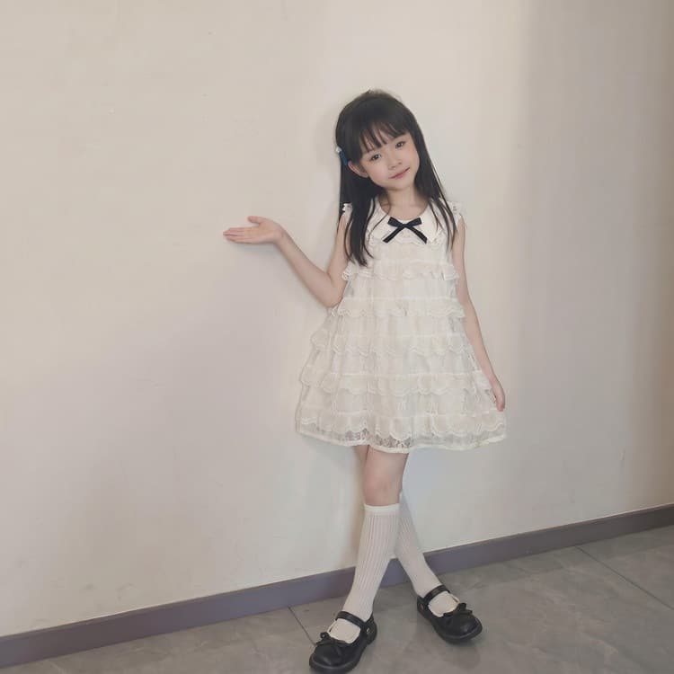 Girls Dress Summer 2026 New Style Kids Trendy Thousand-Layer Mesh Tulle Princess Dress Summer Girls Dress