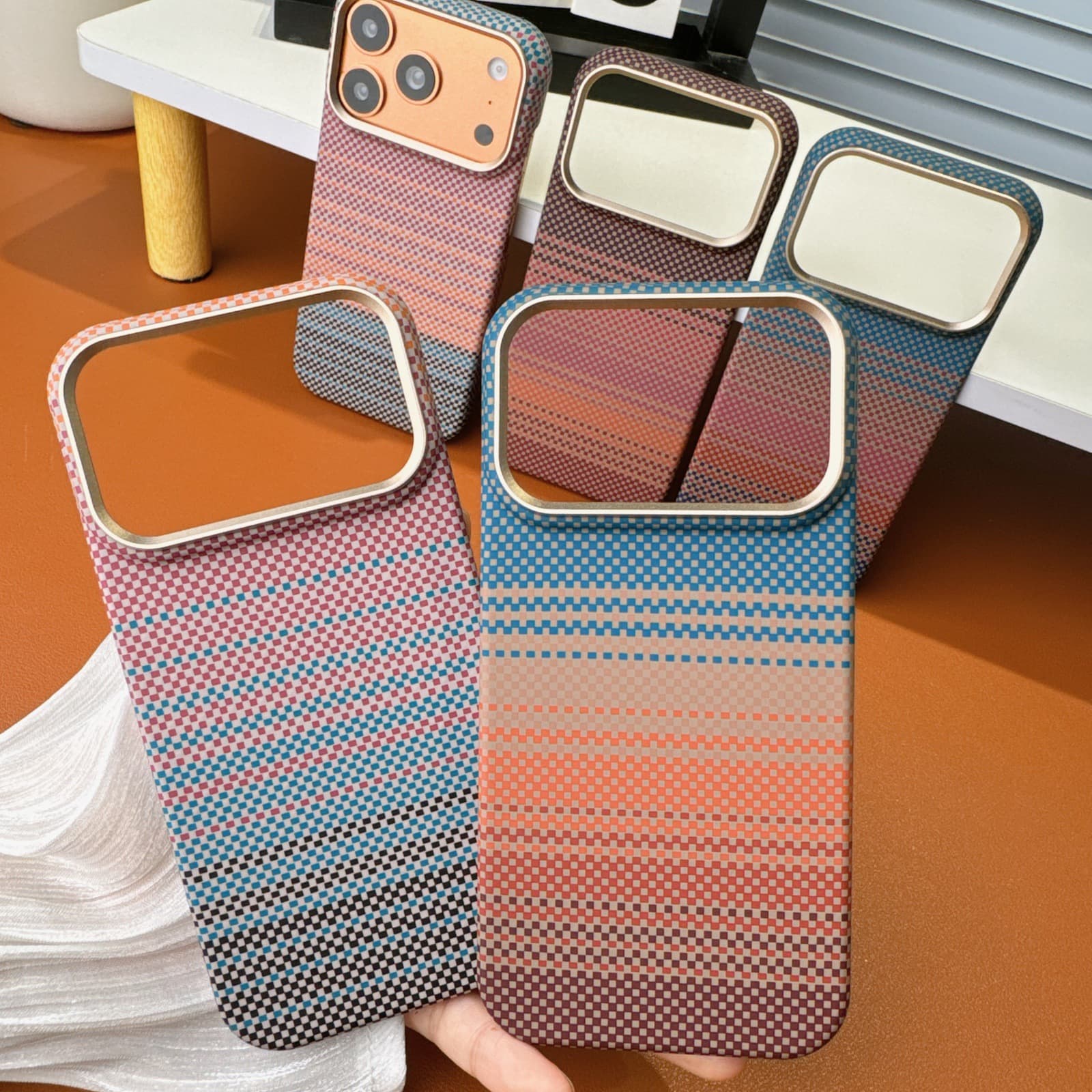 Suitable for Apple 17 Promax mobile phone case 15 ultra-thin Kevlar California Old Dream iPhone 16 matte skin feel