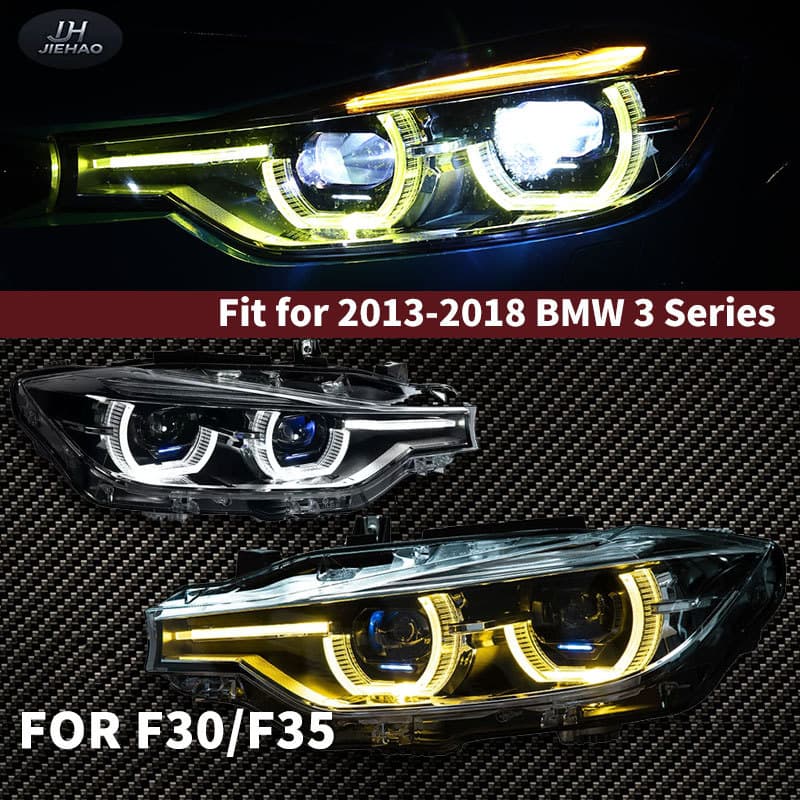 Fits 2013-2018 BMW 3 Series F30 F35, LED Headlight
