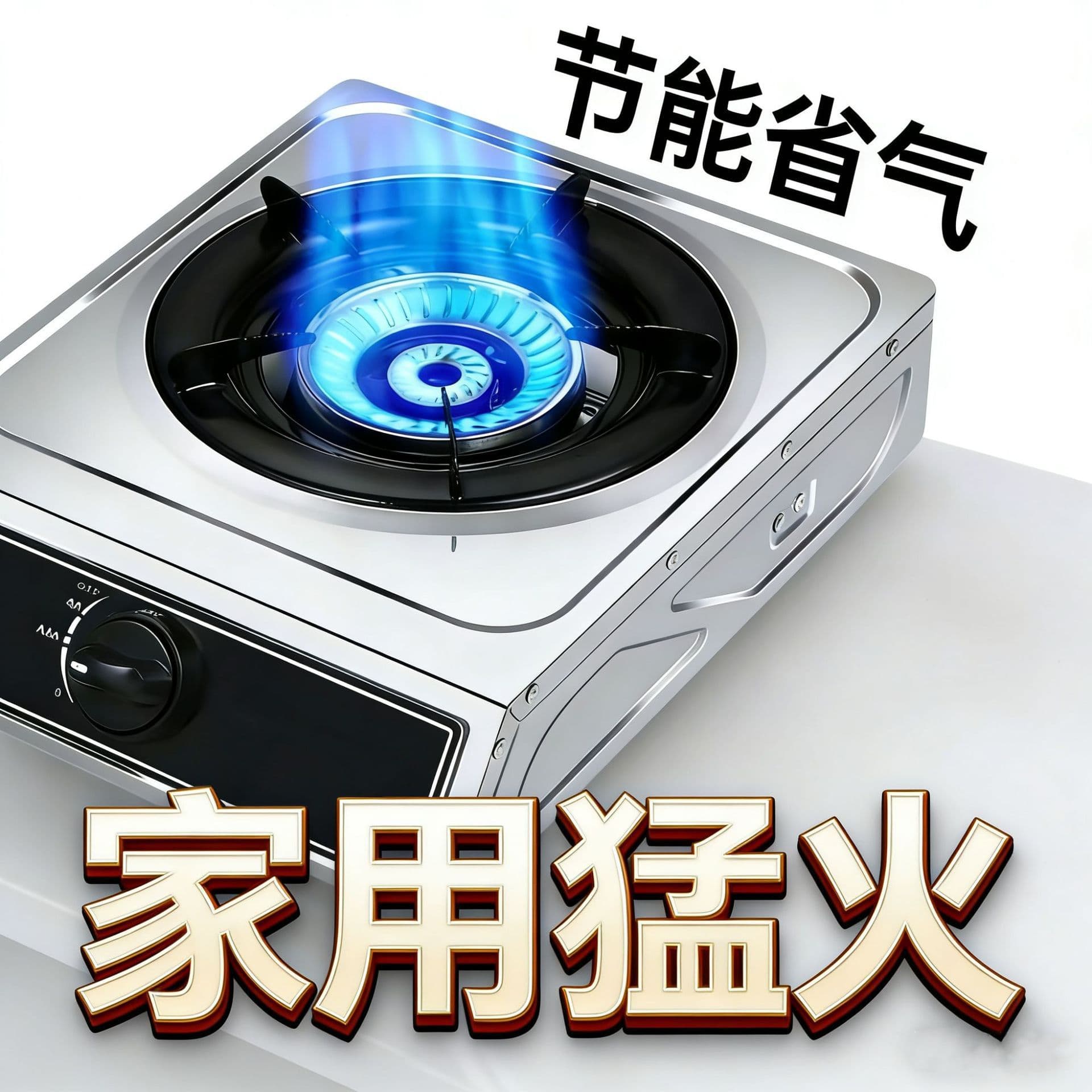 Gas Stove Single Burner LPG Tabletop Natural Gas Home High Power Energy Saving