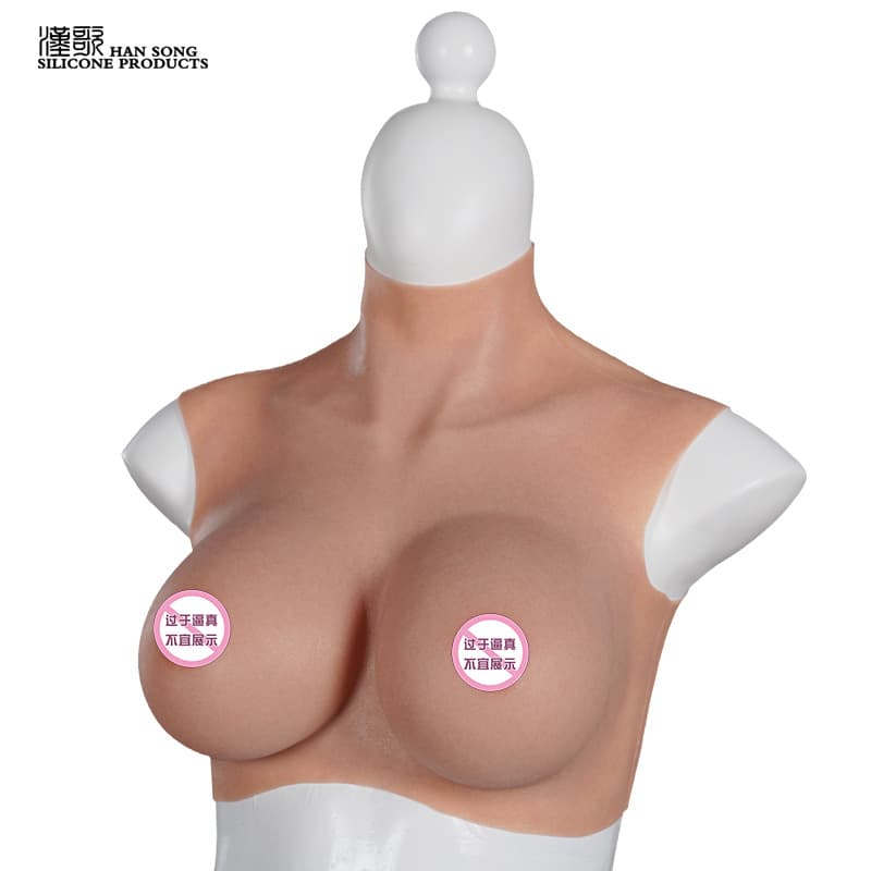 Hange New Fourth Generation Solid Fake Breast Crossdressing Prosthetic Breast Male to Female Crossdressing Large Fake Breast