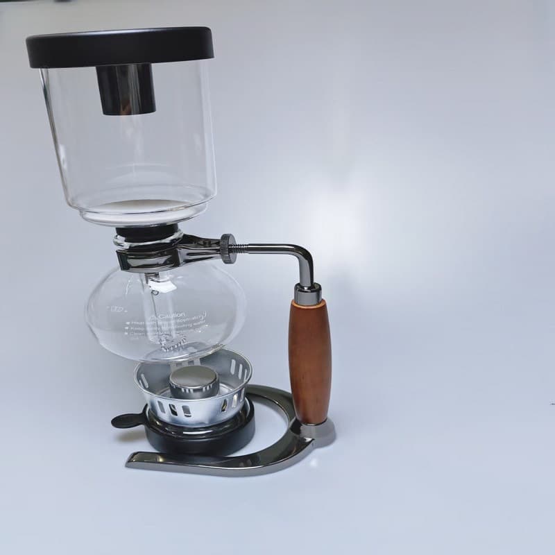 Siphon Coffee Maker Home Brewing Siphon Pot Set Glass Apparatus Coffee Machine 3-Cup 5-Cup