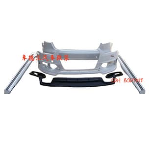 For Audi 13-15 A4L Modified A46 Body Kit Front Lip Front Bumper Side Skirt Rear Bumper