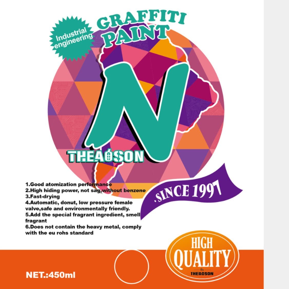 A Acrylic Paint Wall Painting Clothes Painting Spray Paint Touch Up Paint Graffiti Acrylic Painting Graffiti Art