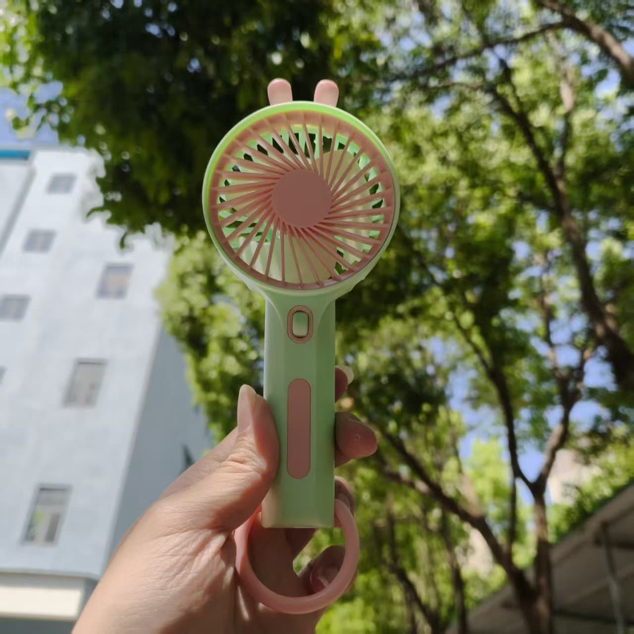 Southeast Asia Hot Selling Mini Handheld Fan USB Rechargeable Portable Electric Fan Battery Small Fan Gift