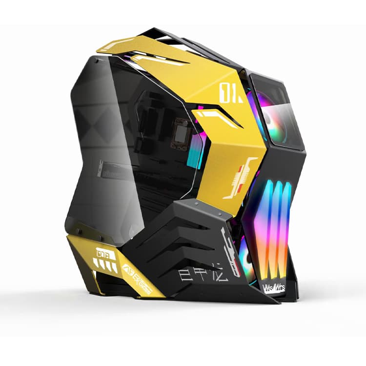 Lei Zhuo cross-border Internet cafe e-sports host giant Ankylosaurus case computer case case ATX-MATX game case