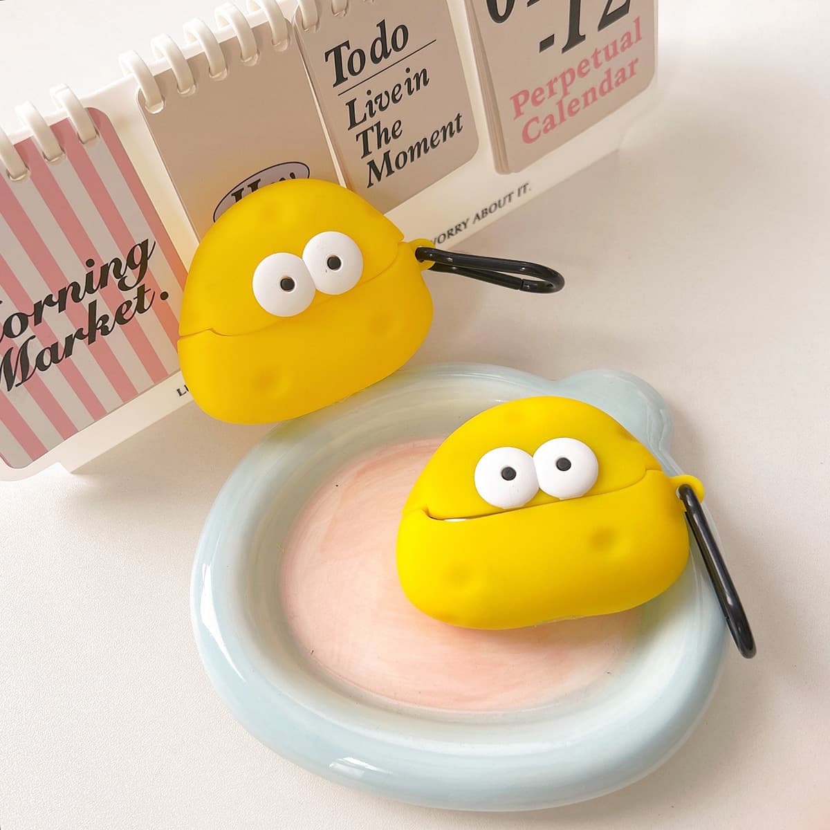Suitable for Samsung buds3 pro wireless bluetooth headphone case protective cover cute cheese split soft shell anti-fall moisture