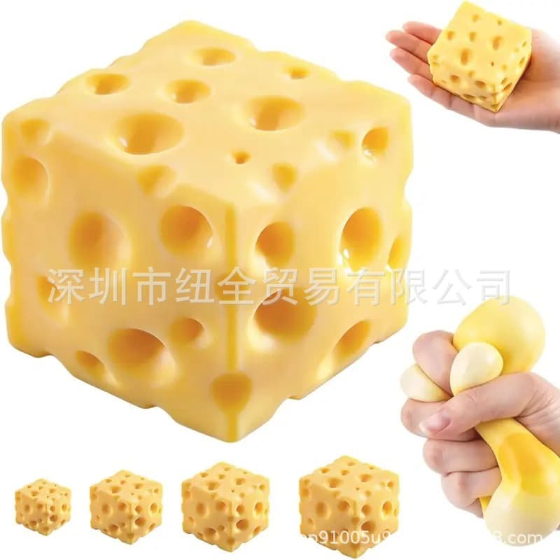 Slow-Rise Squishy Cheese Block