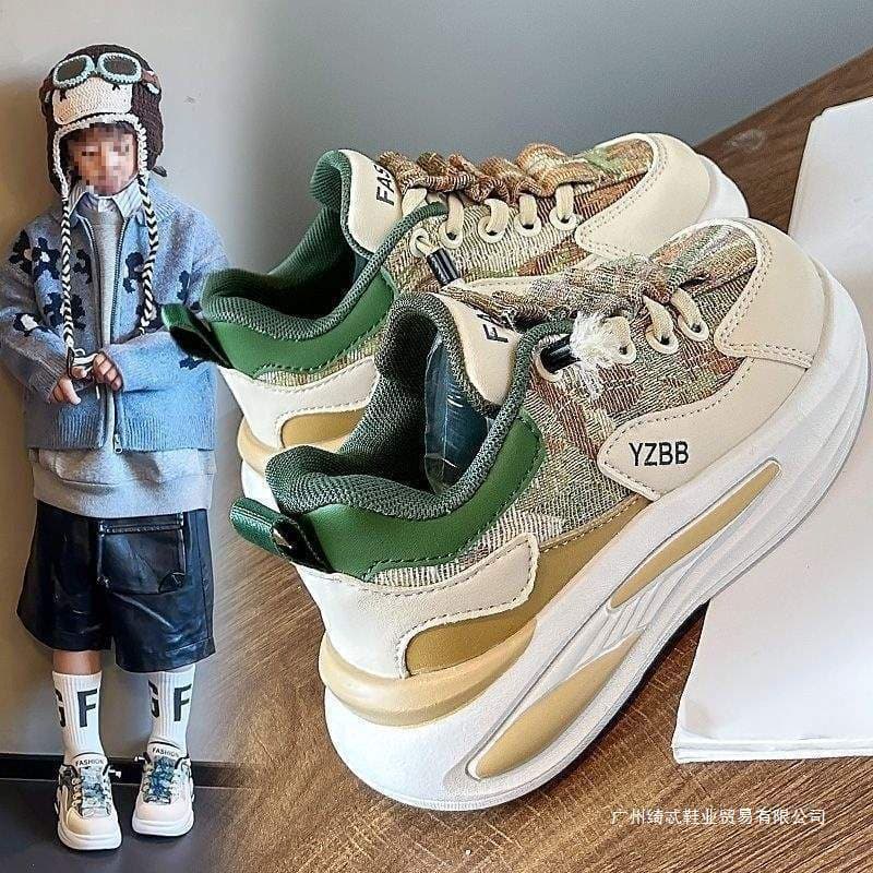 2025 New Style Children's Shoes for Boys - Spring and Autumn - Soft-Soled Sports Shoes, Breathable Canvas Shoes, Casual Sneakers