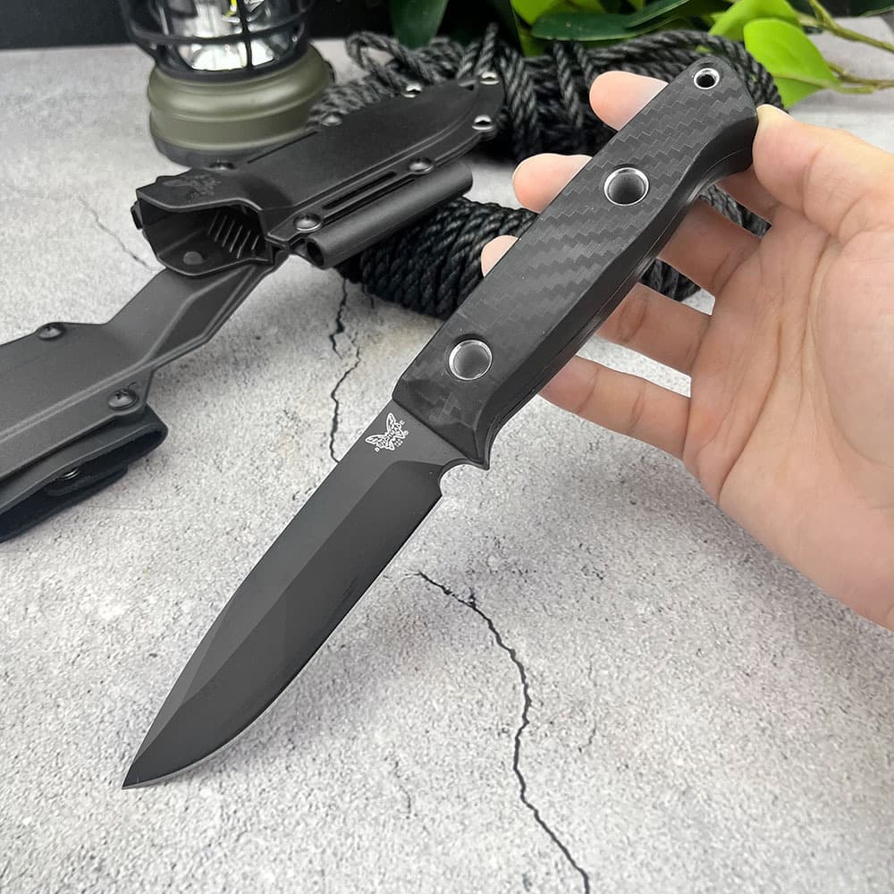 New Export Butterfly 163 Outdoor Straight Knife Field Survival Tactical Knife EDC Portable Small Knife Fruit Knife