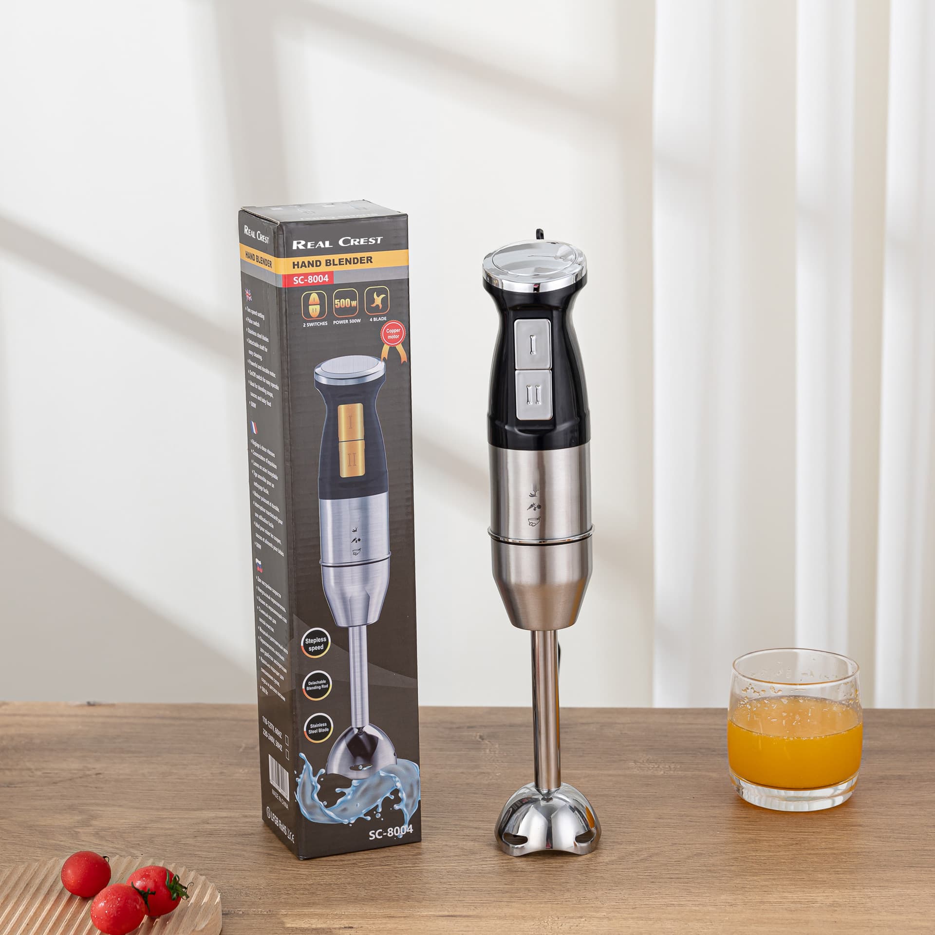 Hand Blender, Portable Juicer, Egg Beater, Electric Meat Grinder, Milk Frother, Electric Mixing Stick