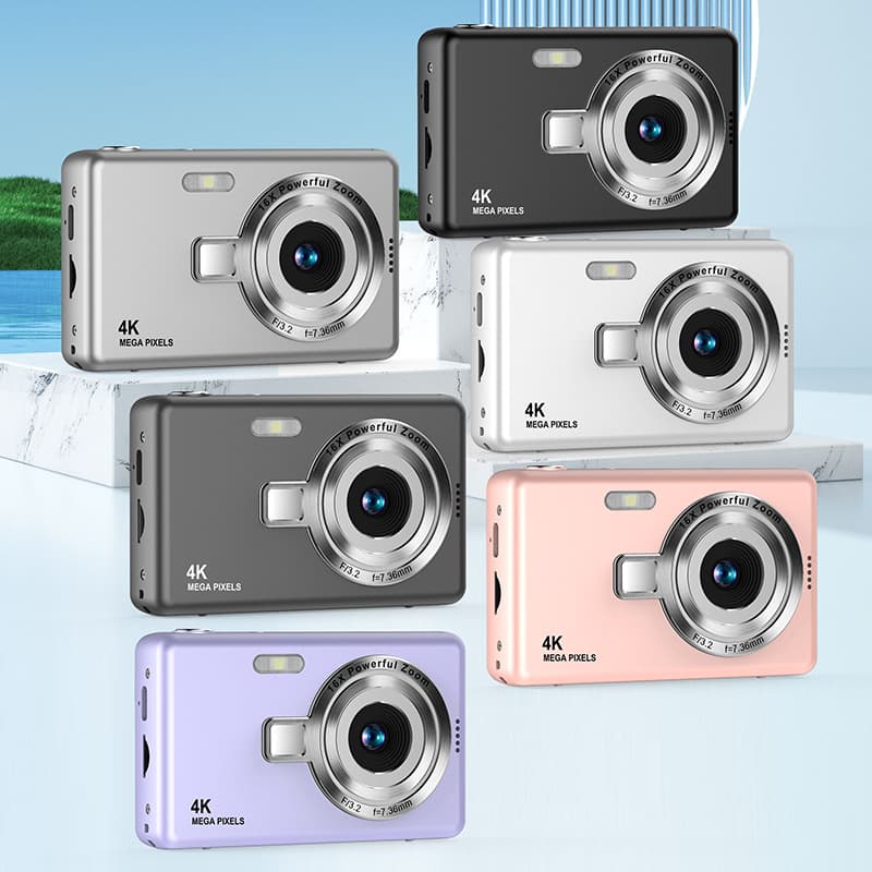 Q12 Retro Student Digital Camera CCD Style Portable Gift Small Camera
