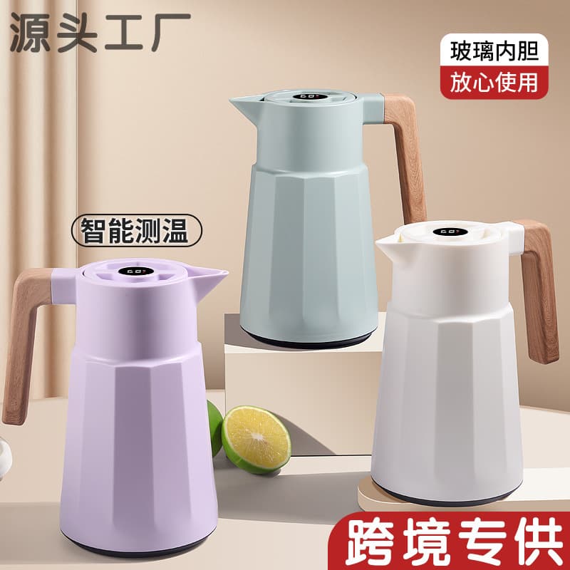 Insulated kettle household large-capacity insulated kettle coffee pot Moka pot office hot water kettle glass liner insulated kettle