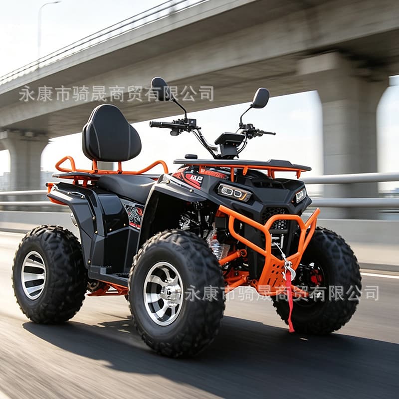Cross-Border Export of 200Cc Large Atv Four-Wheel Off-Road Motorcycles, Fuel-Powered All-Terrain Vehicles, Wholesale Factory