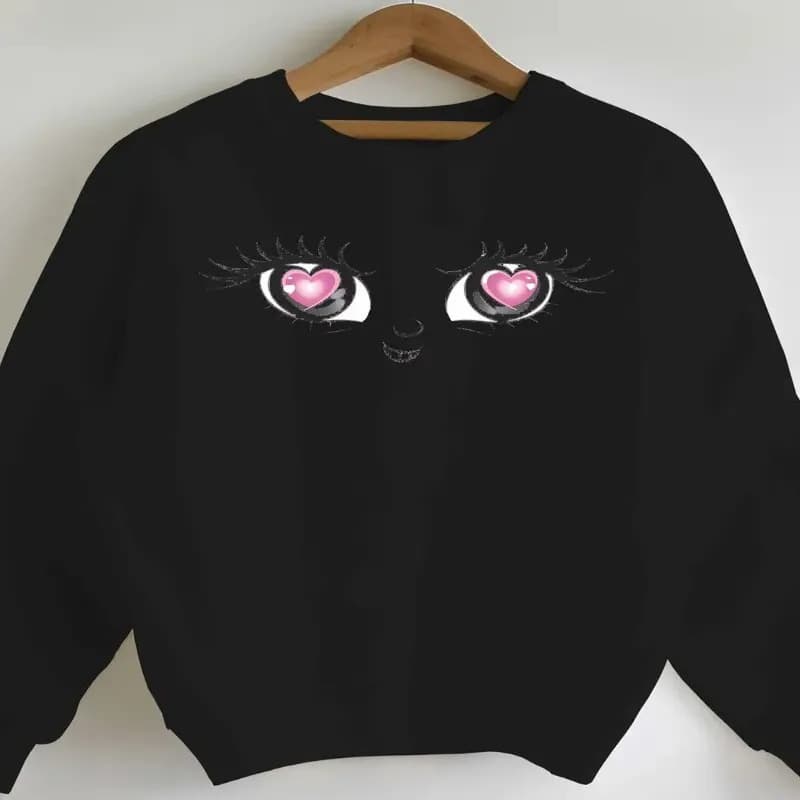 【Cross-border EU Size】Winter Fall Sweatshirt Plus Size Women Clothes