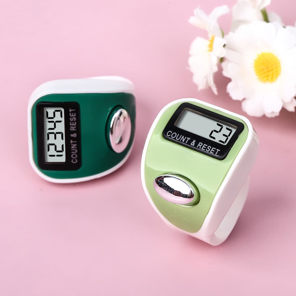 Finger Counter Mini Ring Counter Wearable Electronic Tally Counter