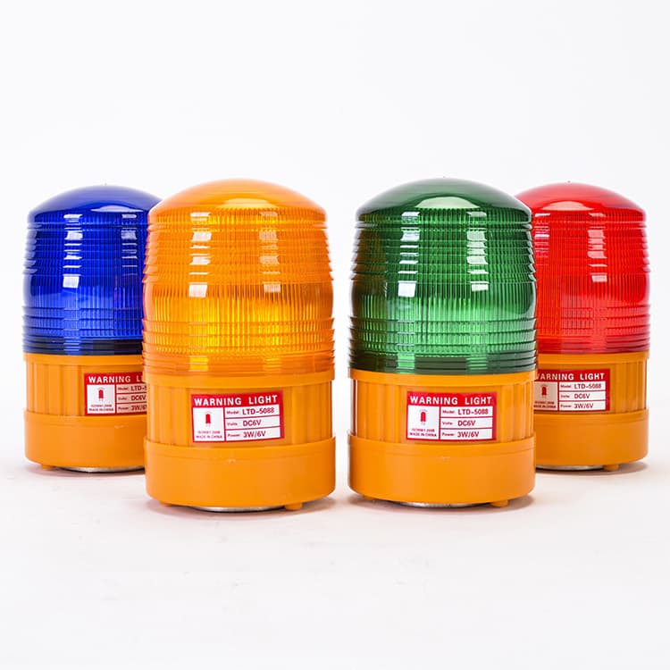 Magnetic Battery-Operated Warning Strobe Lights, Vehicle Ceiling-Mounted Flashing Lights for Access Control, Marine Signal, and Strobe Use
