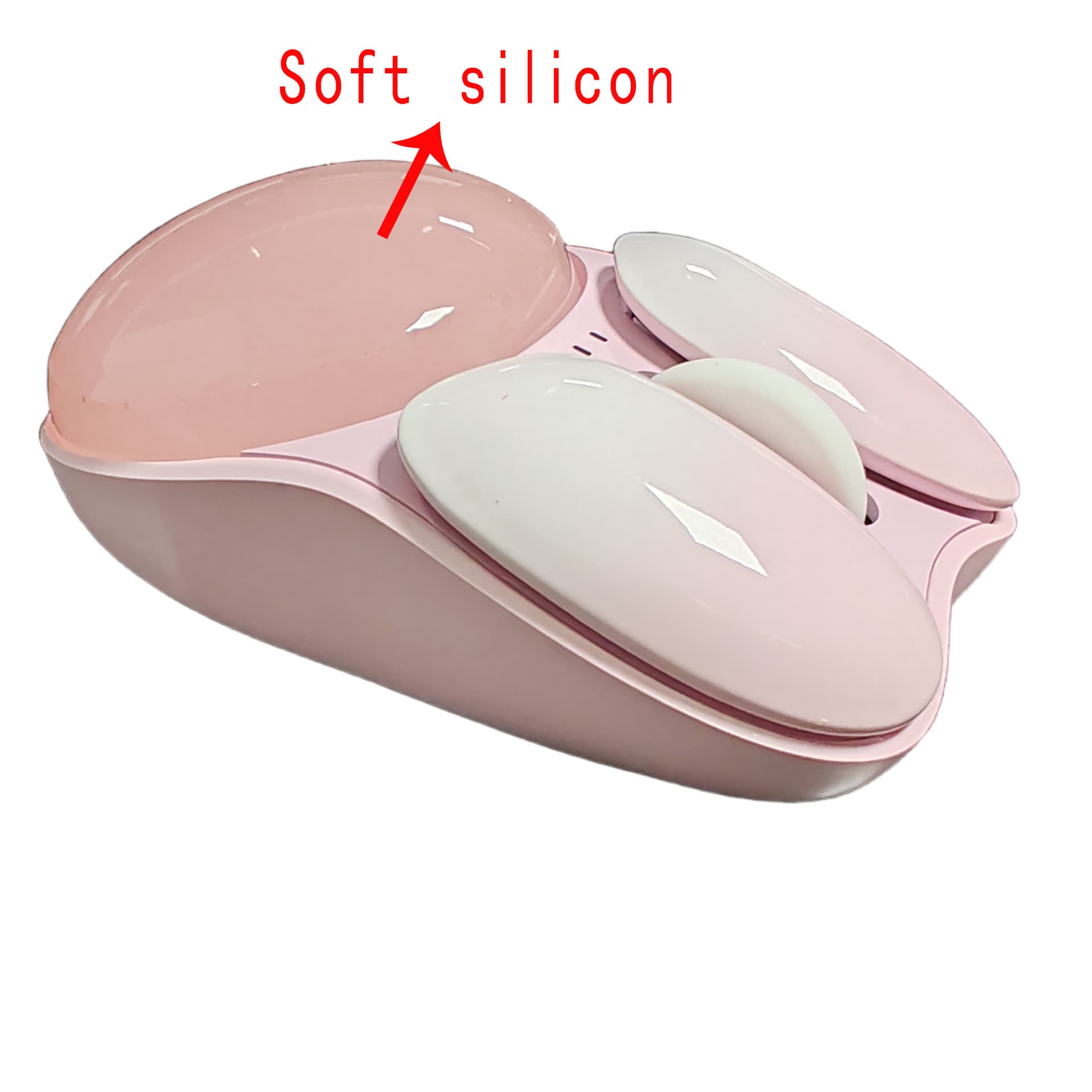Soft silicone top cover dual-mode wireless mouse decompression mouse squishy mouse IM-0377