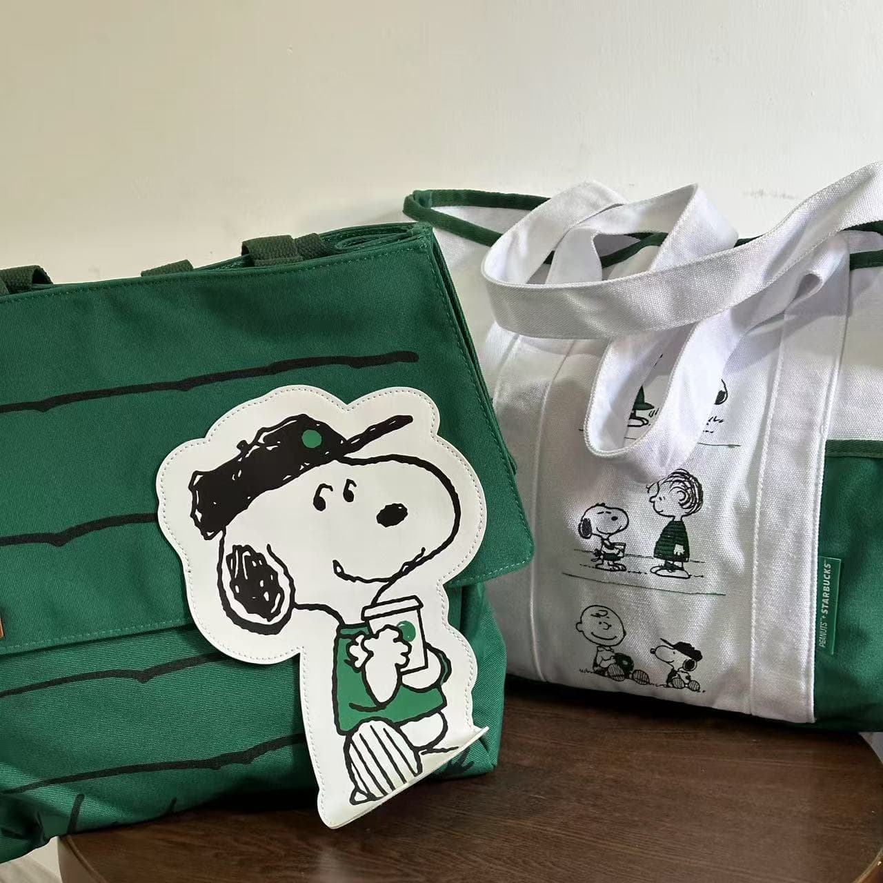 Large Capacity Cute Cartoon Tote Bag, Spacious Canvas Bag for Female Students, Ins Japanese Style Versatile Single Bag