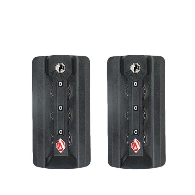Suitcase combination lock snap-on travel trolley case lock, aluminum frame luggage accessories, anti-theft lock buckle for suitcases
