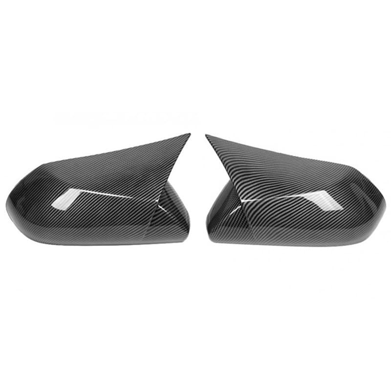 Compatible with 18-24 Camry CHR Prius Avalon Rearview Mirror Cover Horn Style Side Mirror Shell Trim