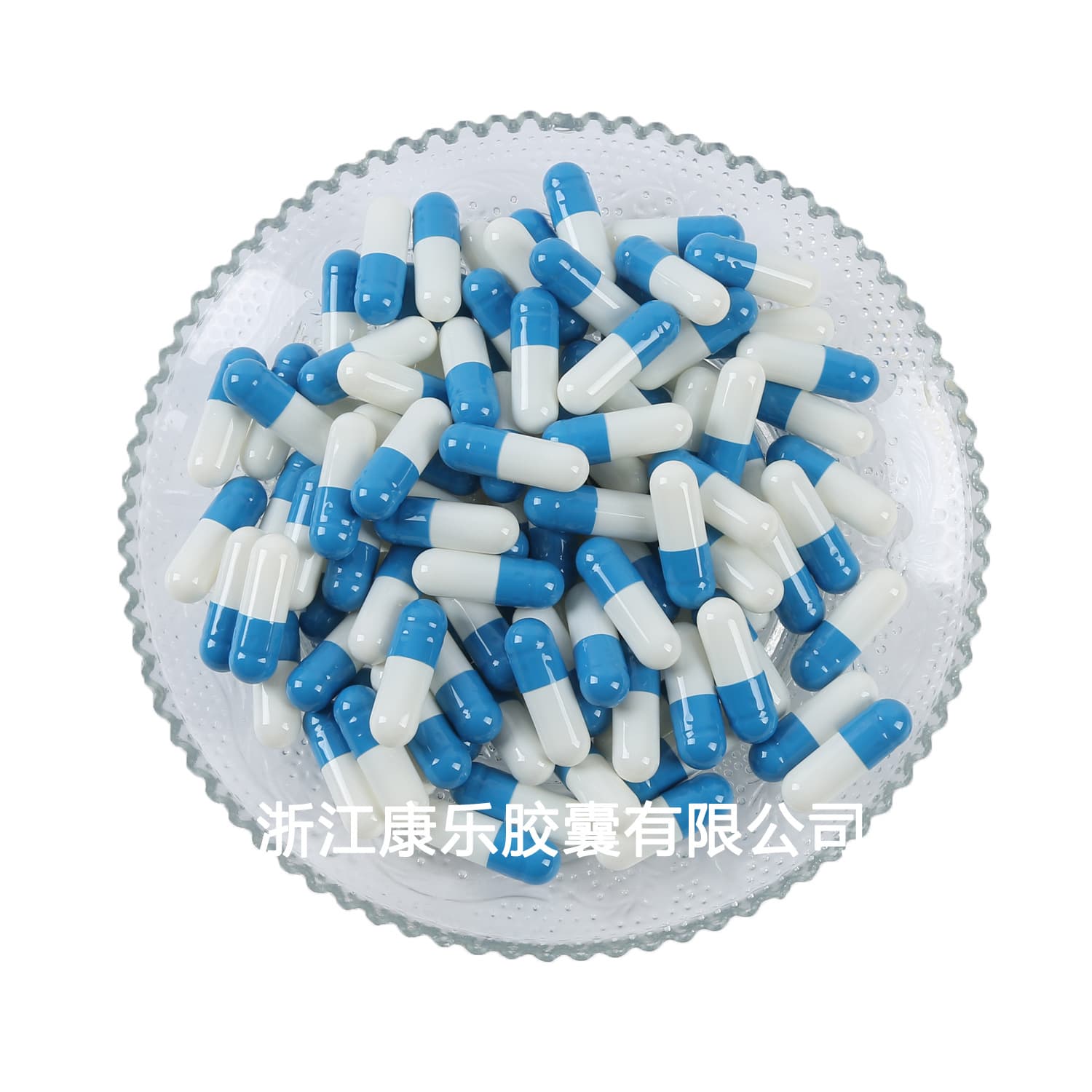[Zhejiang Kangle Capsules] 00# Blue and White Hard Gelatin Pharmaceutical Separation Empty Sealed Medical Drug Packaging and Dispensing