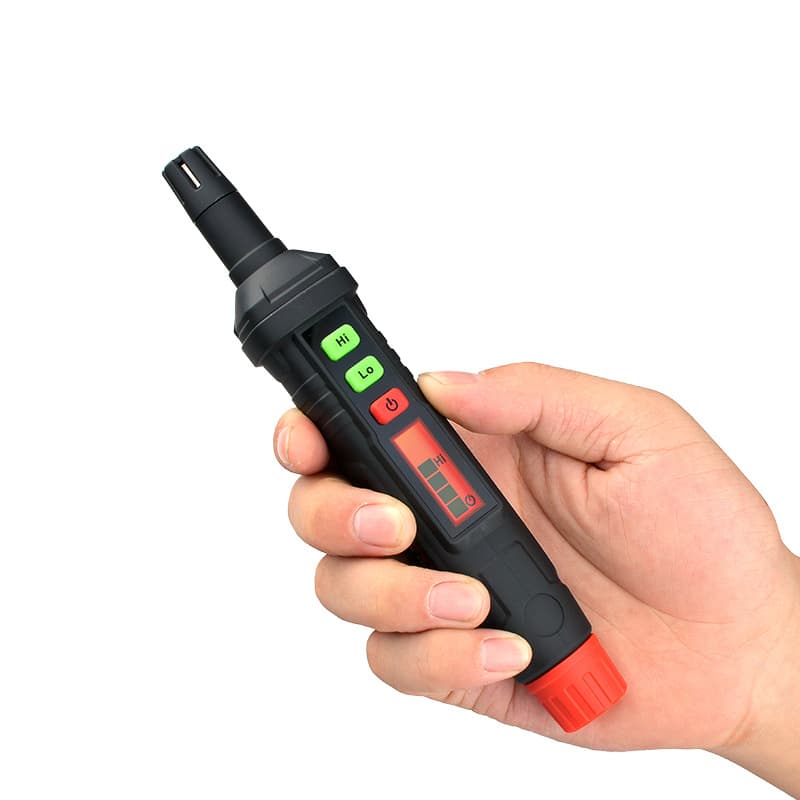 Huabo English Version HT61 Natural Gas Leak Detector Combustible Gas Detector Methane Liquefied Gas Leak Alarm
