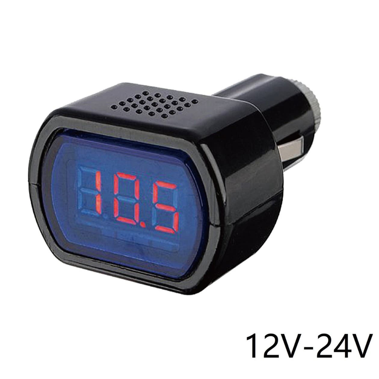 In Stock Digital Tube Mini Car Voltmeter / Digital Display Auto Voltage Tester / Battery Monitor