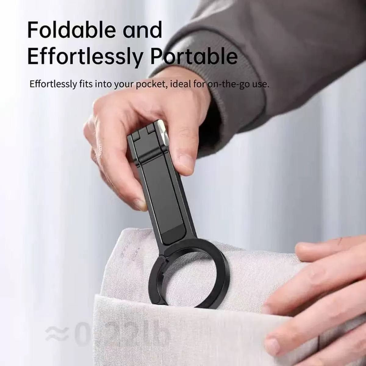 Cross-border Source Factory Wholesale Carabiner Multi-functional Shooting Bracket Portable Live Streaming Tripod Phone Holder