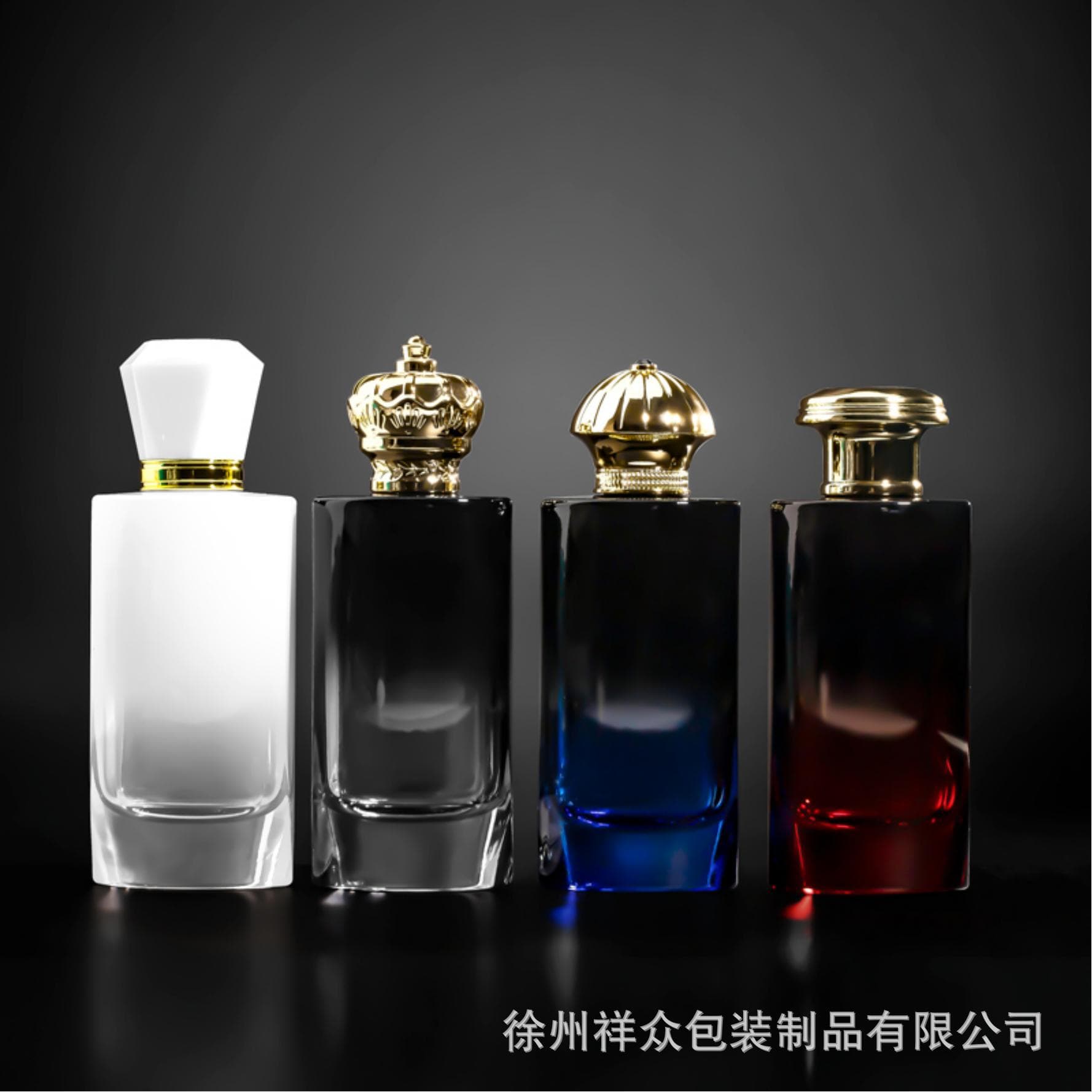 In Stock Premium Irregular Cylinder Perfume Bottle Fashion Luxury Spray Bottle Portable Perfume Bottle 100ml