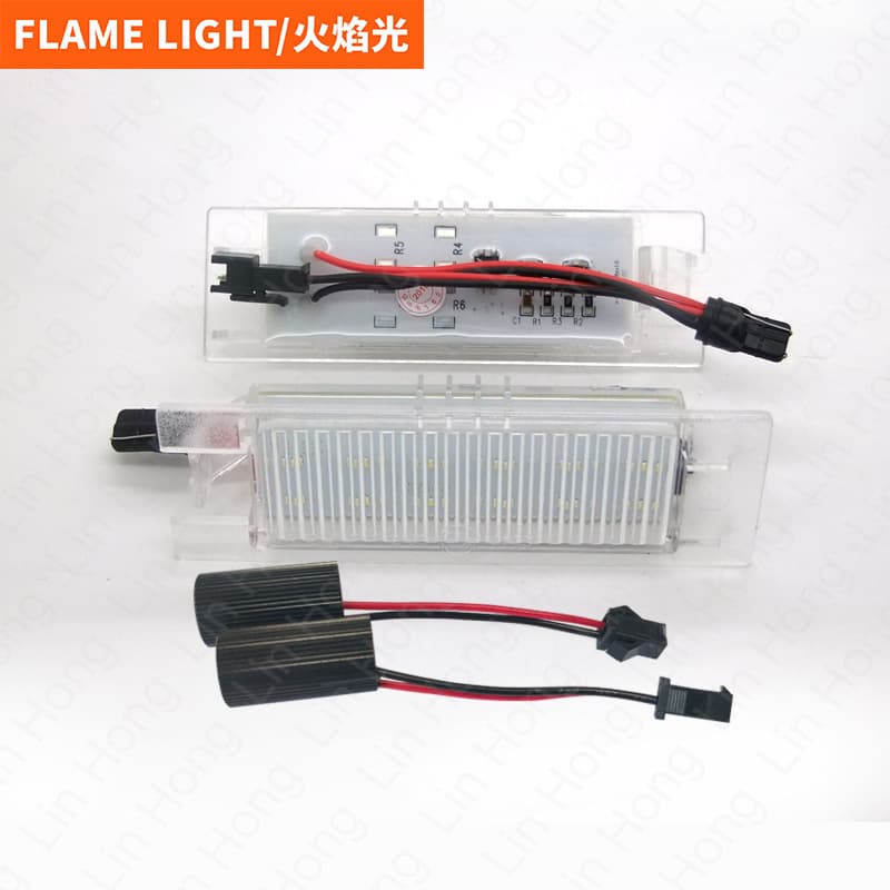 Cross-border LED license plate lights are suitable for Opel Astra H Corsa D Zafira B lnsignia license plate lights