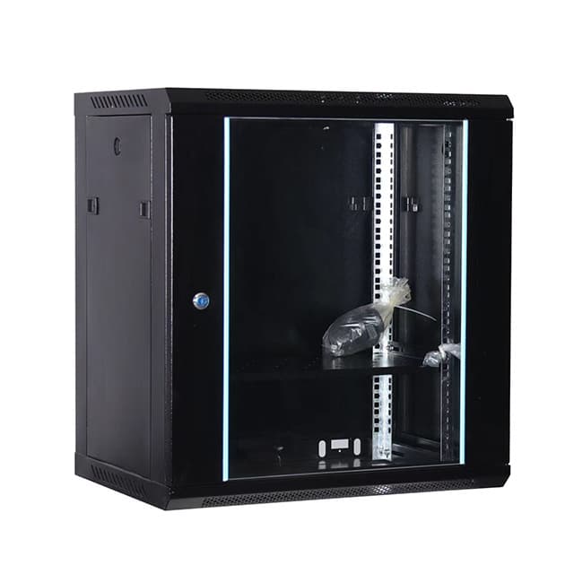 Network Server Cabinet 0.6m 12U Small Cabinet 19-Inch Wall-Mounted Deep Network Cabinet