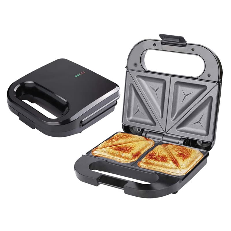 Home sandwich maker breakfast light meal machine heated toast toaster waffle iron dual-plate multi-function grill