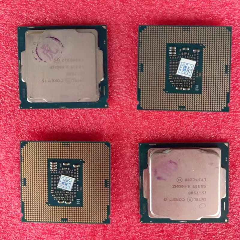 Disassembled Loose i5-7500 Quad-Core Official Version CPU for Gaming Office Core i5 Seventh Gen Used