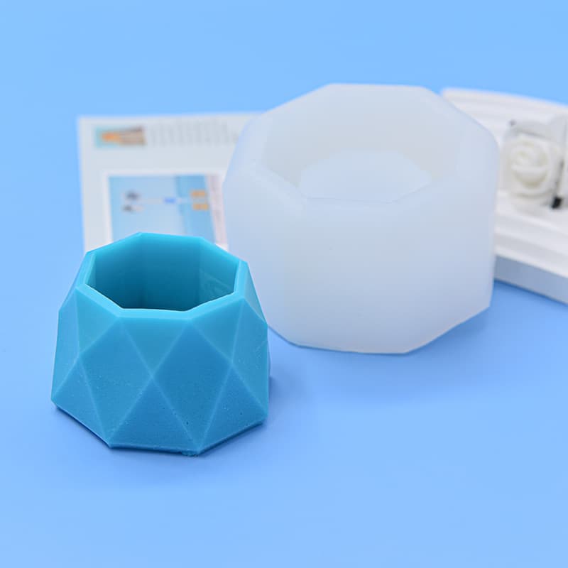 Wholesale fondant baking cake mold concrete plaster succulent planter bonsai silicone mold