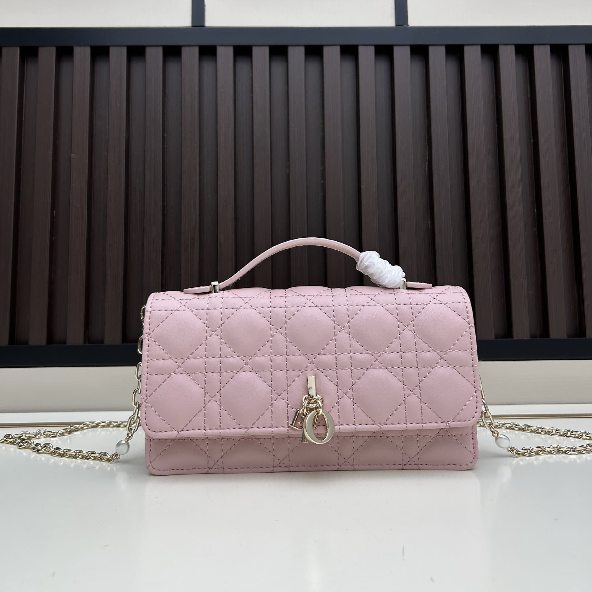 Fashionable and Versatile Premium D-House Handbag Classic Diamond Quilted Chain Bag Shoulder Crossbody Lady Dior Bag