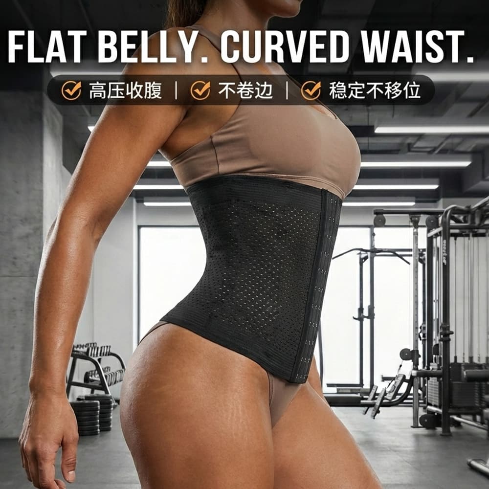 Women's Waist Trainer Belt Corset for Daily Shaping and Abdominal Compression