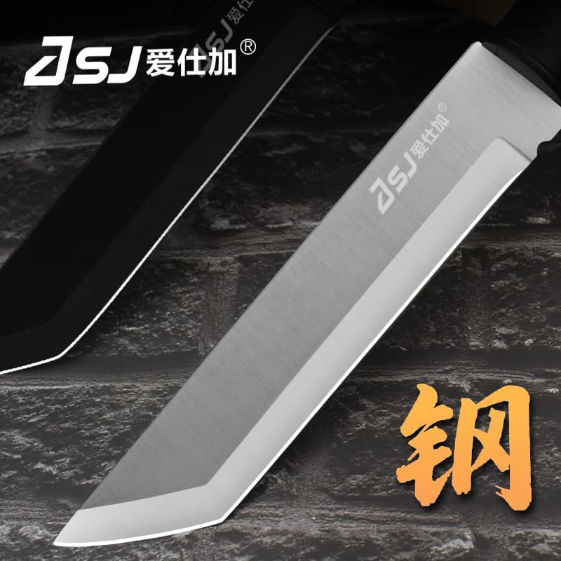 Wholesale High Hardness Thick-bladed Hand-held Meat Knife, Multi-functional Camping and Kitchen Fruit Knife, Yanagiba-style