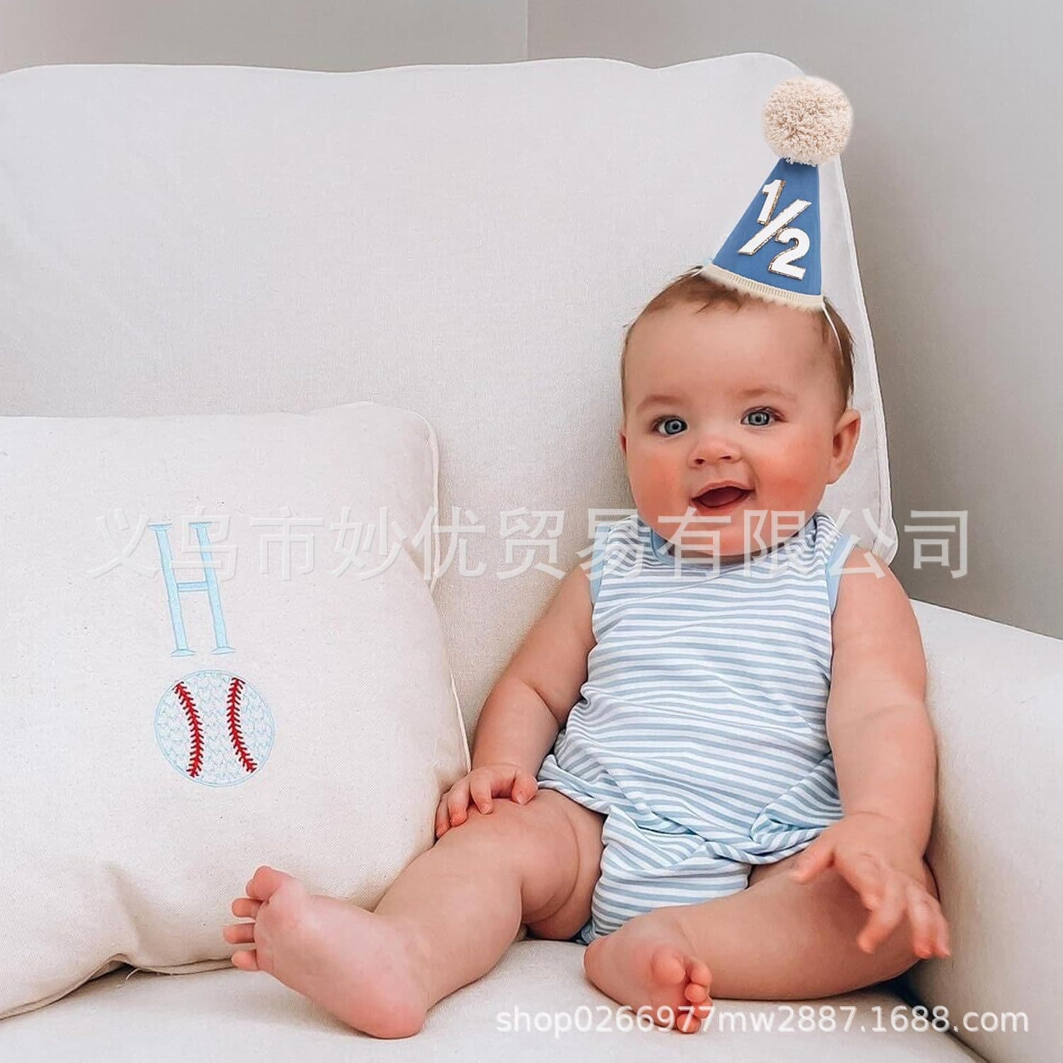 Amazon Baby Boy Cute 1st Birthday Cone Hat for First Birthday Party Decorations and Supplies