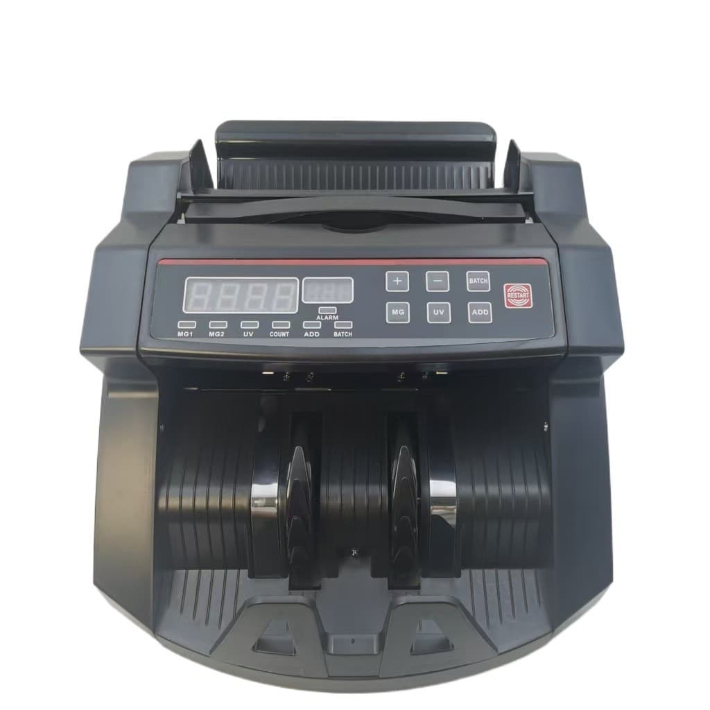 Nobel Electronics 2108UVMG Multi-Country Black Currency Counter Bank Note Tester Euro USD Multiple Currencies Foreign Currency Machine