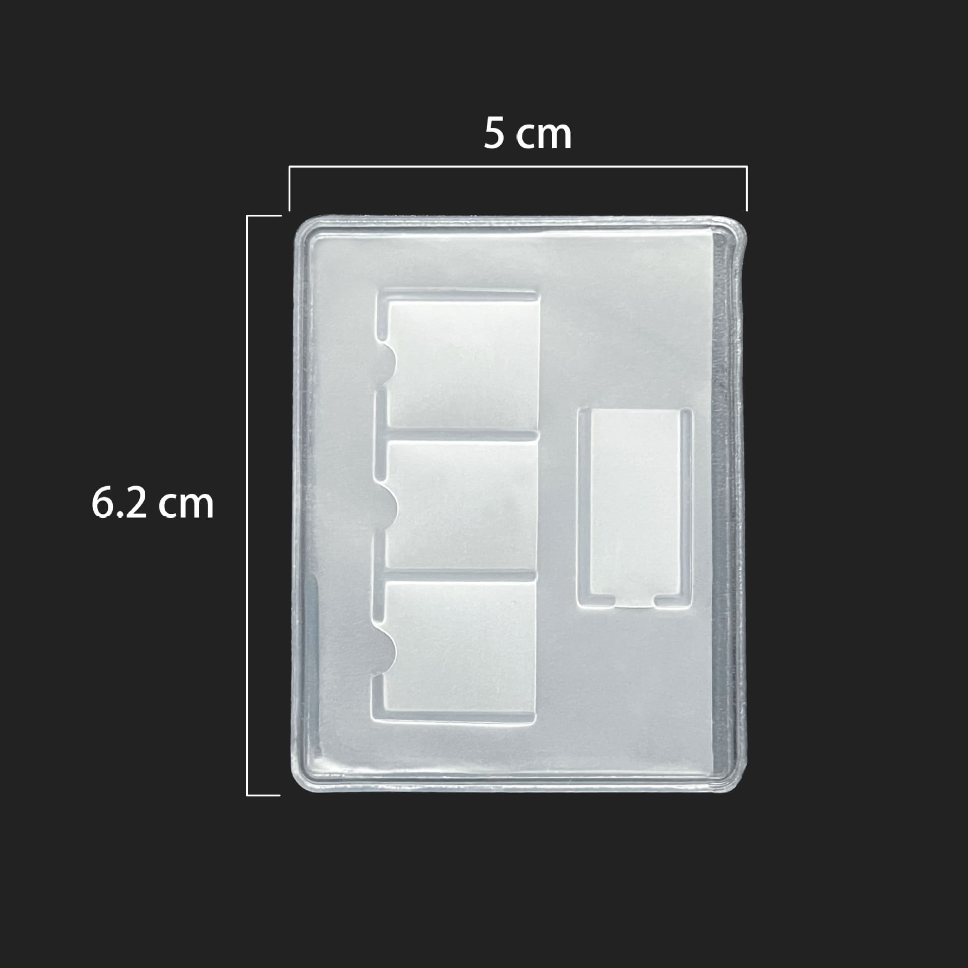 Plastic Card Sleeve, Prepaid Card Holder, Soft Rubber SIM Card Case, Plastic Card Wallet, SIM Adapter