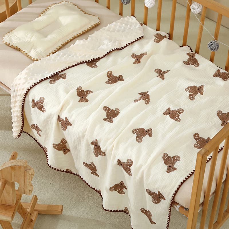 Doudou Blanket Class A Pure Cotton Gauze Soft Baby Newborn Children Quilt Spring Summer Infant Swaddle Kindergarten Blanket