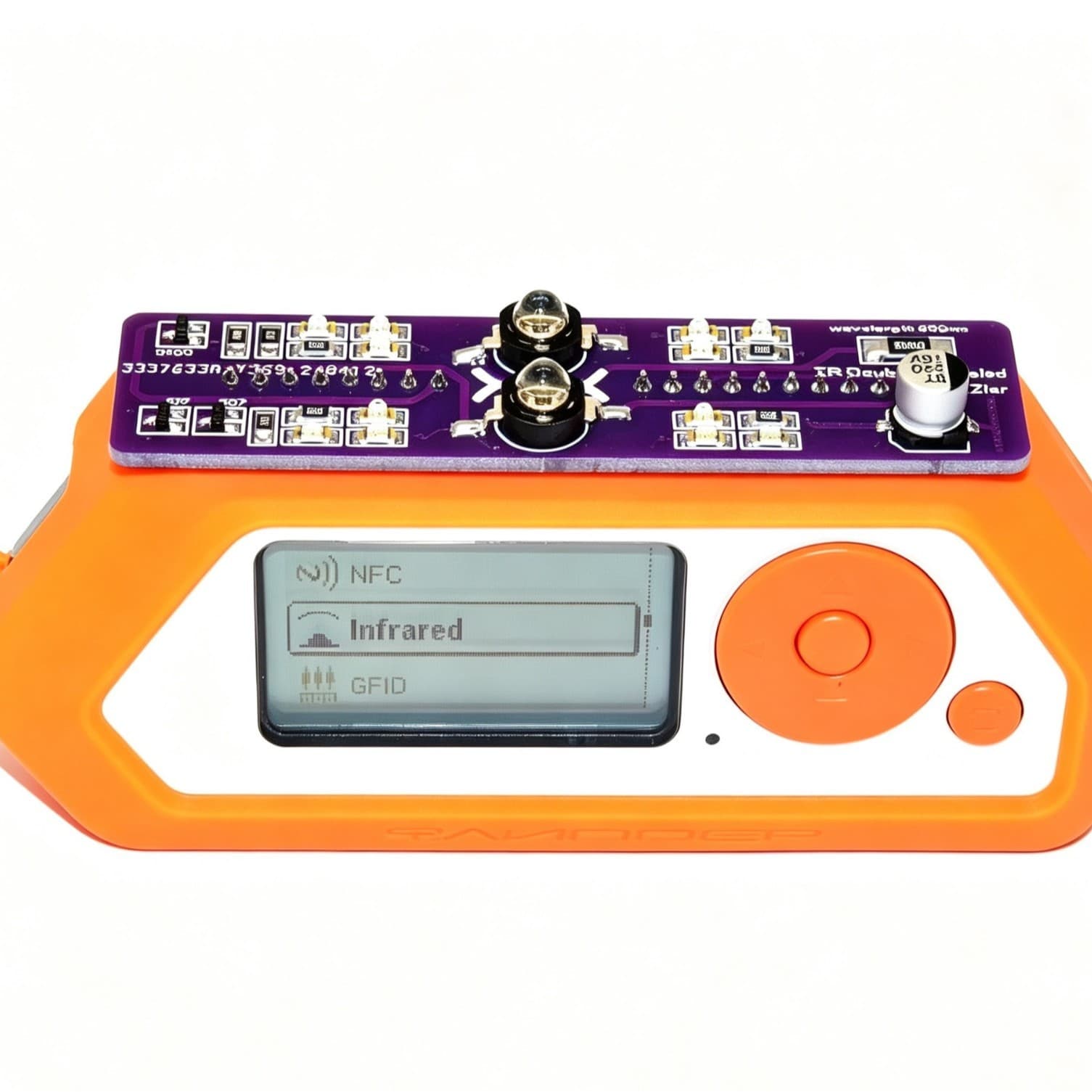 Upgraded Dual Tube 850nm Infrared Emitting LED Light Compatible with Flipper Zero Universal Remote