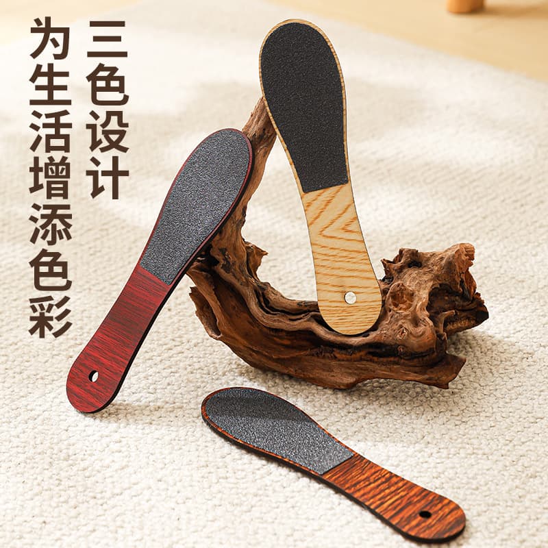 Custom Cross-border Disposable Sandpaper Foot File Callus Remover Dead Skin Hard Skin Tool Double-sided Foot Stone
