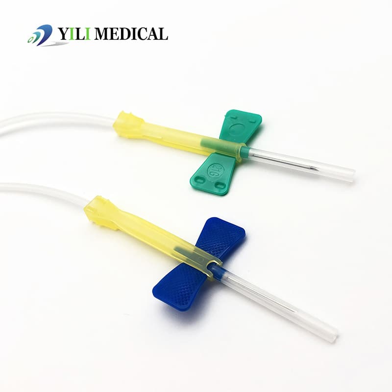Safe Blood Collection Needle, Butterfly Safety Blood Collection Needle 21G 23G, Cross-border Foreign Trade Export