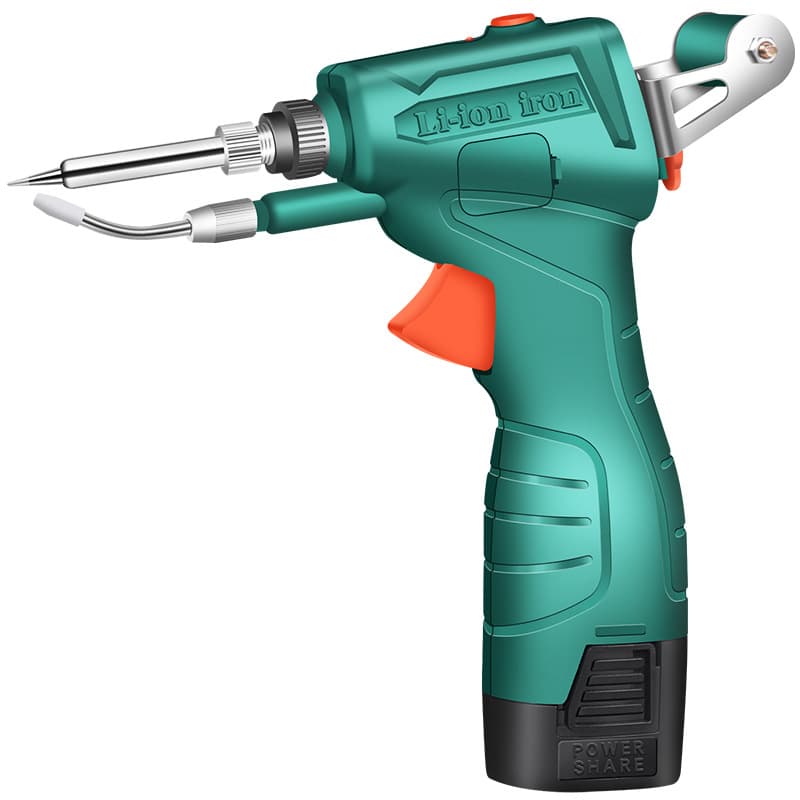 Cross-Border Carefully Selected 80W Lithium Battery Soldering Gun Low-Voltage Wireless Charging Electric Soldering Iron Automatic Solder Feeding Welding Kit