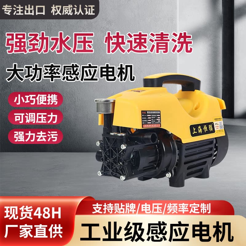 Portable Mobile Handheld 220V High Pressure Car Cleaner Fully Automatic Household Car Washer High Power Car Washing Water Pump
