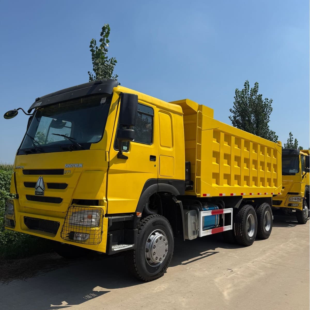 Cross-border supply HOWO 371 HP dump truck 6X4 dump truck supply Africa Central Asia dump truck